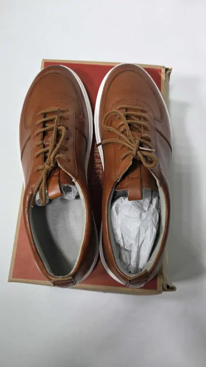 Grenson - Men's Brown Sneaker 22 Leather Trainers - Brown Size: Uk 10