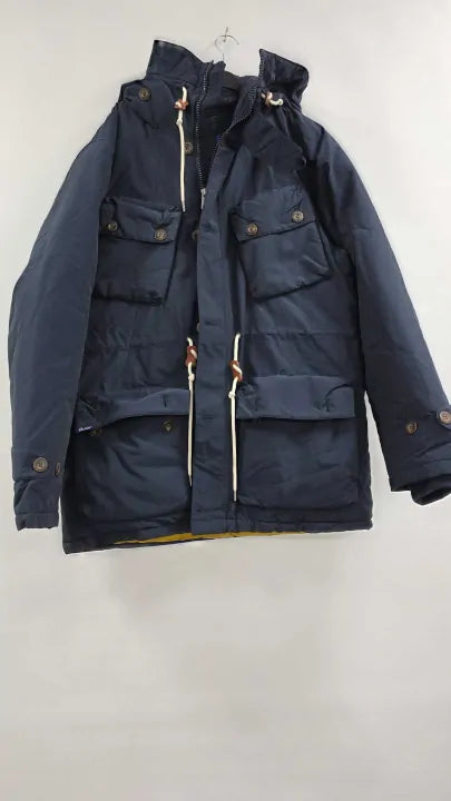 Penfield - Navy Mountain Poacket Parka Coats - Navy Size: L