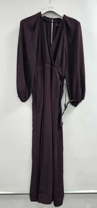 Phase Eight - Burgundy Angelina Jumpsuit - Red Size: Uk10