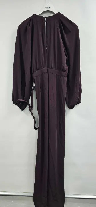 Phase Eight - Burgundy Angelina Jumpsuit - Red Size: Uk10