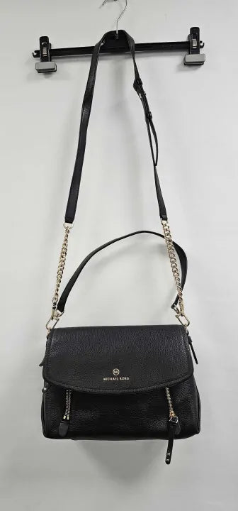 Brooklyn Flap Front Shoulder Bag In Black Size: