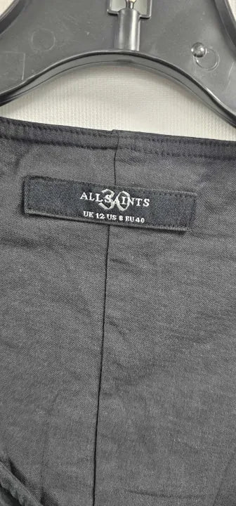 All Saints - Black Umbra Dress - Black Size: Uk12