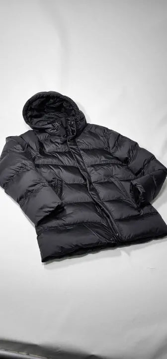 J.lindeberg - Black Padded Hooded Classic Jacket - Black Size: Xl