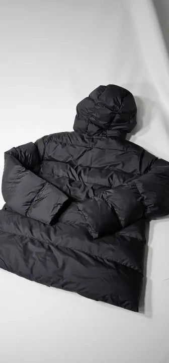 J.lindeberg - Black Padded Hooded Classic Jacket - Black Size: Xl