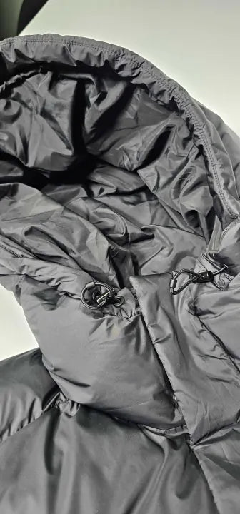 J.lindeberg - Black Padded Hooded Classic Jacket - Black Size: Xl