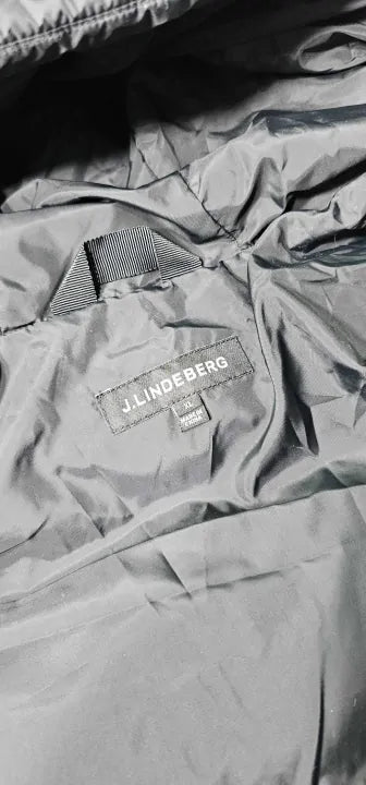 J.lindeberg - Black Padded Hooded Classic Jacket - Black Size: Xl