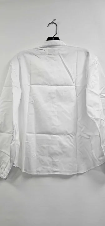 Gant - White Cotton Blouse - White Size: Uk12