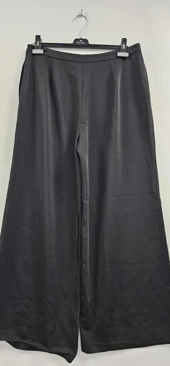 Hobbs London - Black Guiliana Wide Trousers - Black Size: Uk14