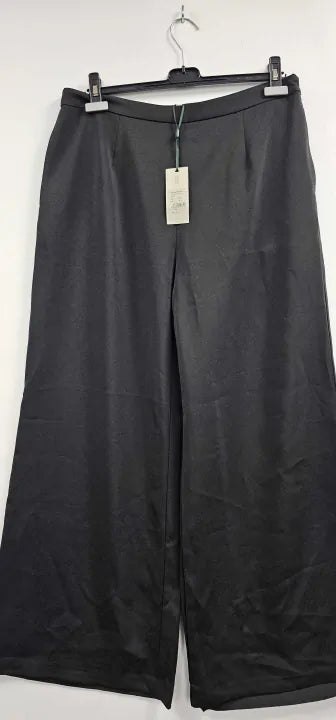Hobbs London - Black Guiliana Wide Trousers - Black Size: Uk14