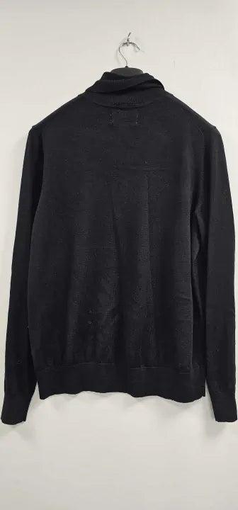 Pure Merino Wool Roll Neck Jumper Size: Uk14