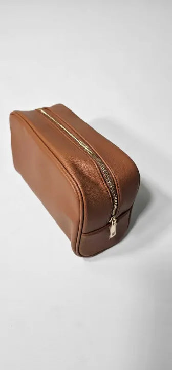 Ateliers Saint Germain - Brown Saint Amand Toilet Bag - - Brown Size: Small