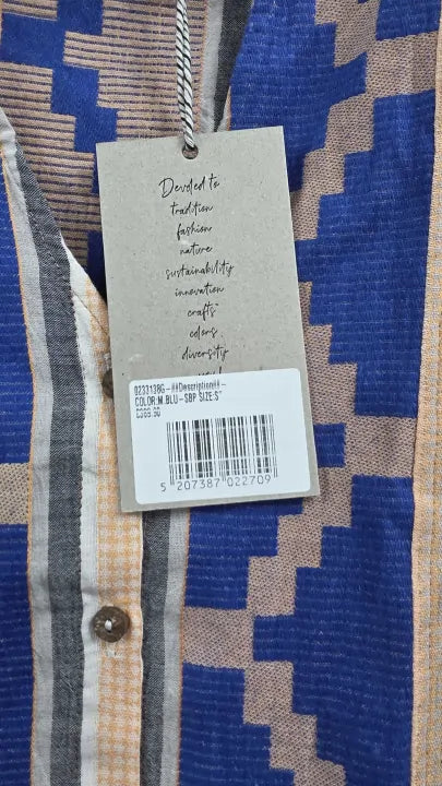 Devotion - Blue Poisses Dress - Blue Size: S