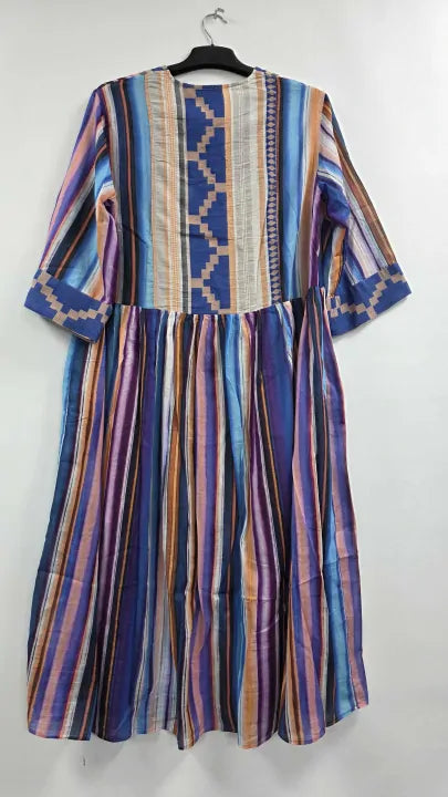 Devotion - Blue Poisses Dress - Blue Size: S