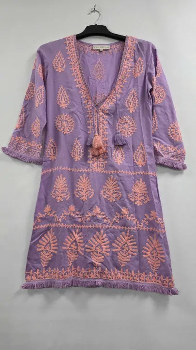 Pranella X No.eleven Lilac Aggie Dress Size: Xs