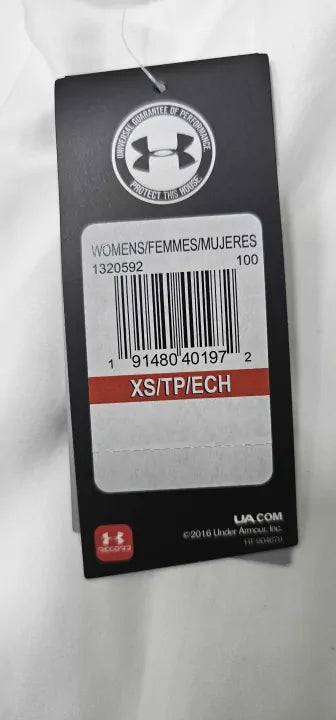 Under Armour - White Vanish Disruptive Vest - White Size: Xs