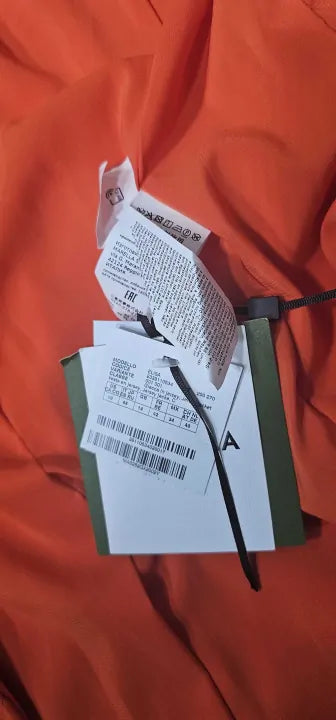 Marella - Orange Elisa Button Up Blazer - Orange Size: Uk14