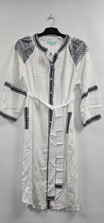 Melissa Odabash - Ally Dress White/navy Size: S