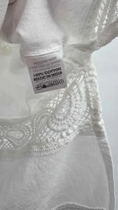 Pranella Pasha Dress White Size: Xl