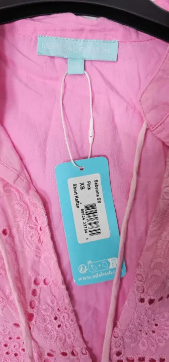 Melissa Odabash - Pink Sebenna Kaftan - Pink Size: Xs