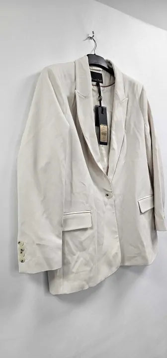 Phase Eight - Almond Celyn Blazer - Beige Size: Uk 14