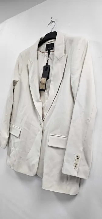 Phase Eight - Almond Celyn Blazer - Beige Size: Uk 14