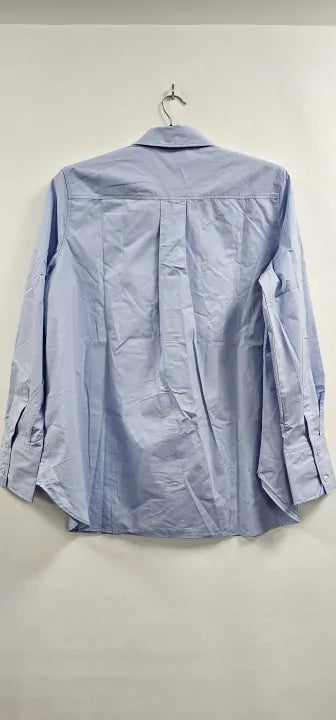 N°· Eleven - Blue Cotton Shirt - Blue Size: Uk 14
