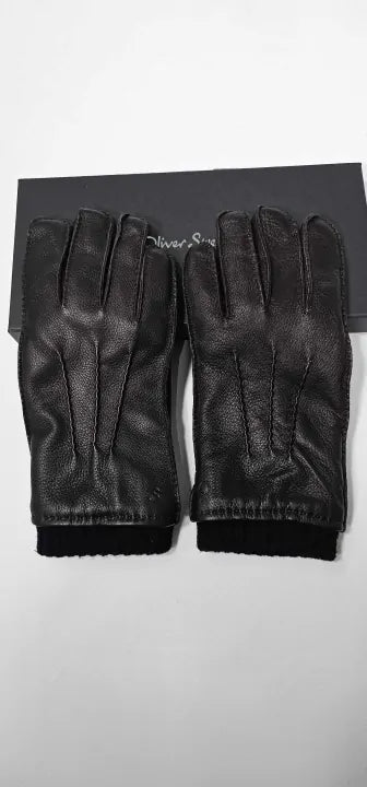 Oliver Sweeney - Dark Brown Faversham Gloves - Brown Size: M/l