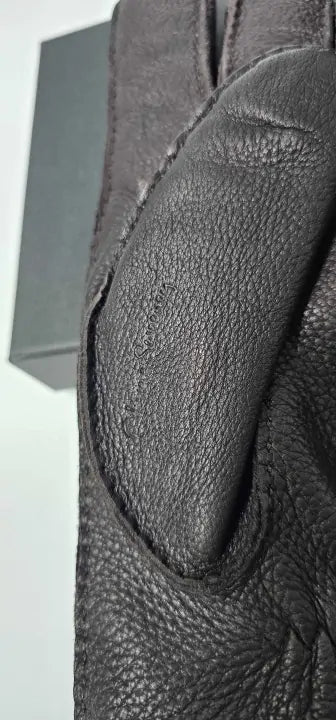 Oliver Sweeney - Dark Brown Faversham Gloves - Brown Size: M/l