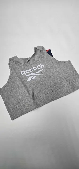 Reebok - Reebok Ri Bl Cotton Bralette In - Grey Size: 3X