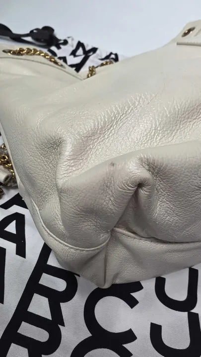 Marc Jacobs - Cream The Large Cloud Chain Sack Bag Size: *
