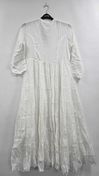 Pranella X No.eleven - White Victoria Dress - White Size: M