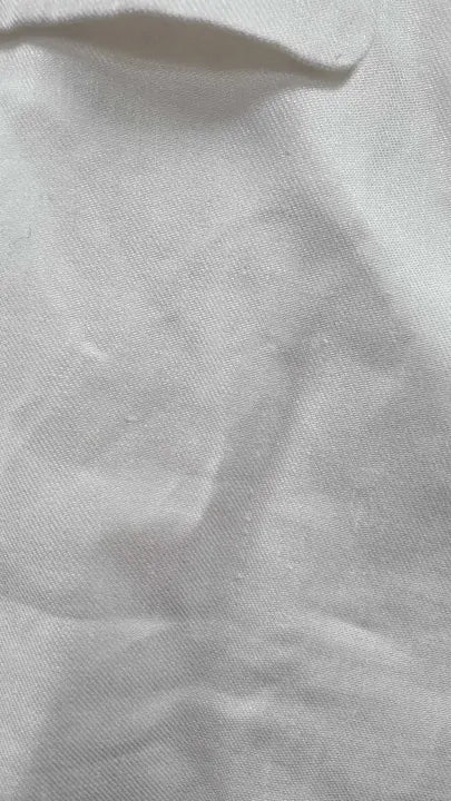 Reiss - Cream Double Breasted Blazer - White Size: Uk 14