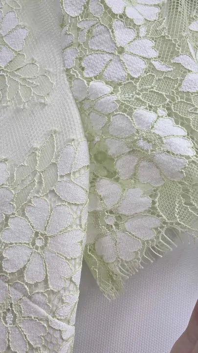 L K Bennett - Light Green Posy Dress - Green Size: Uk 10