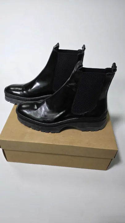 Hudson - Men's Black Nayim Hi Shine Boot - Black Size: Uk 10