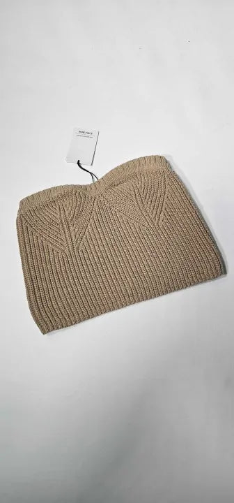 & Other Stories - Taupe Sweetheart Knitted Bandeau - Beige Size: S