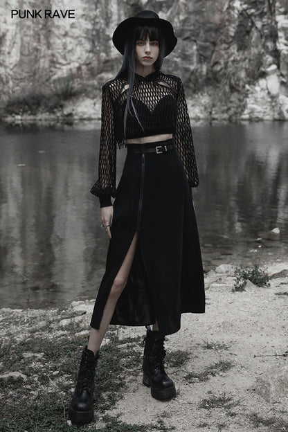 Punk Rave Brianna Skirt Black