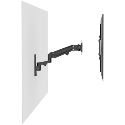 ProperAV TV Wall Bracket (23" - 55" / 23kg Capacity / VESA Max. 400x400) - Black