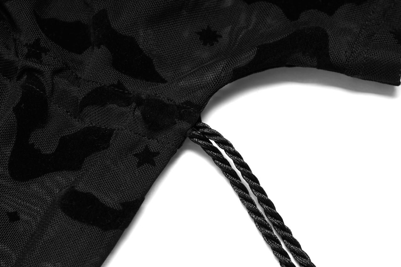 Punk Rave Bat Moon Velvet Flocked Kimono