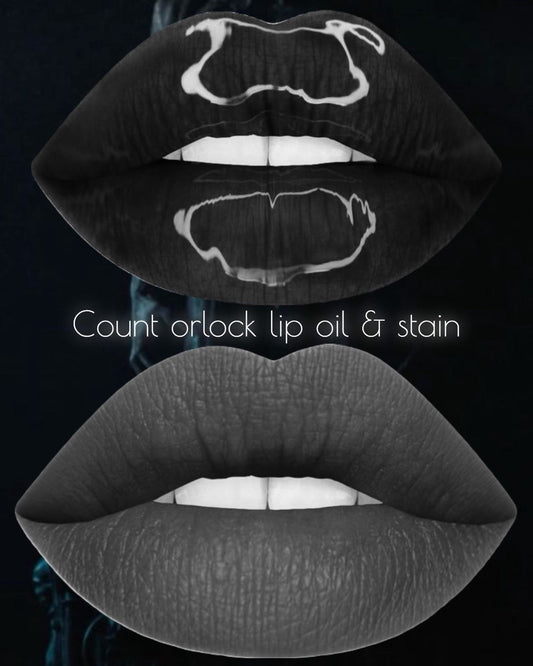 Radioactive Unicorn Count Orlock Goth Black Lip Tint
