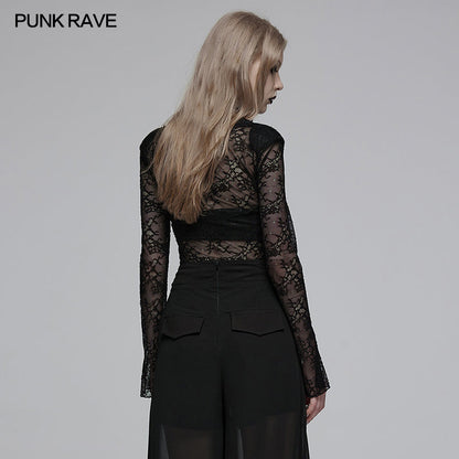 Punk Rave Pyper Lace Top