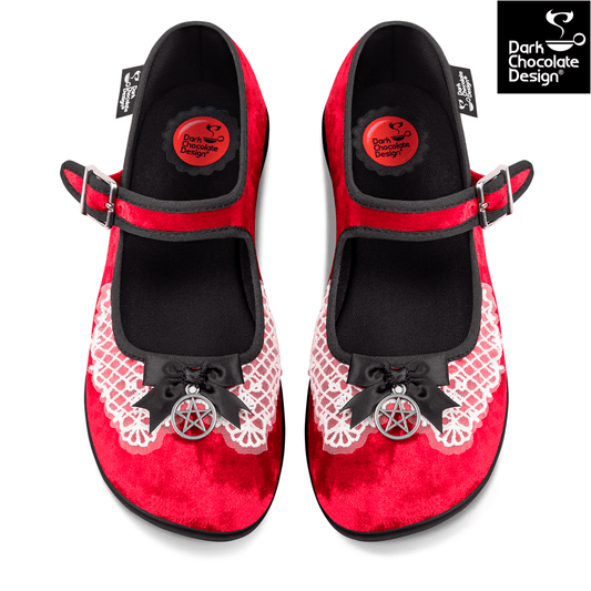 Chocolaticas® Sabrina Women's Mary Jane Flat Shoes