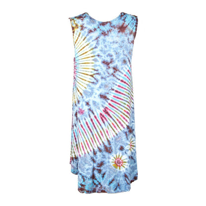 Tie Dye Circle Midi Dress