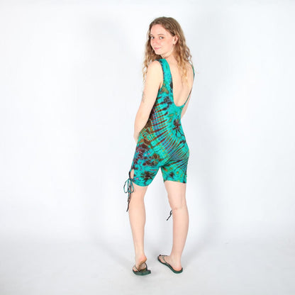 Tie Dye Bodycon Romper Playsuit