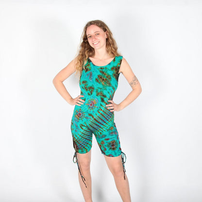 Tie Dye Bodycon Romper Playsuit