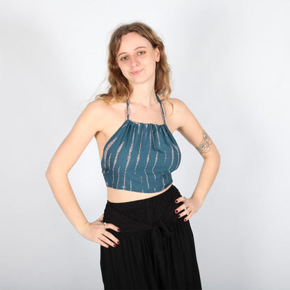 Tie Dye Halter Top