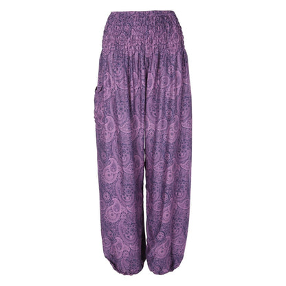 Geometric Paisley Harem Pants