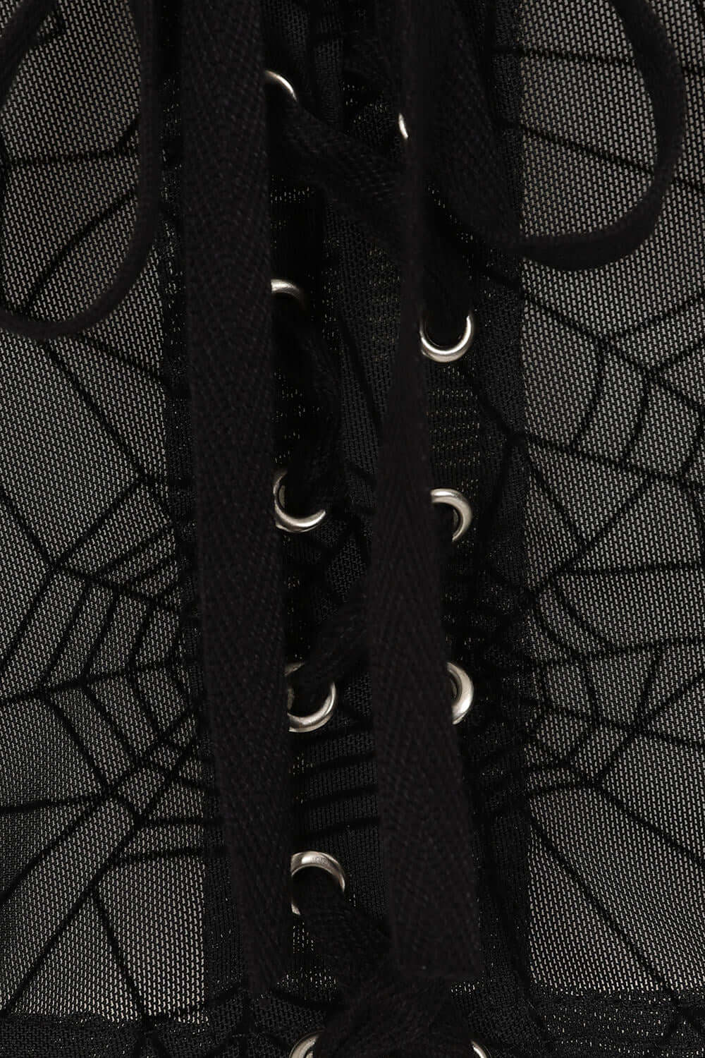 Banned Apparel Seraphina Mesh Top Black