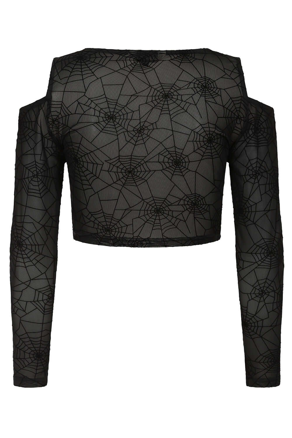 Banned Apparel Seraphina Mesh Top Black
