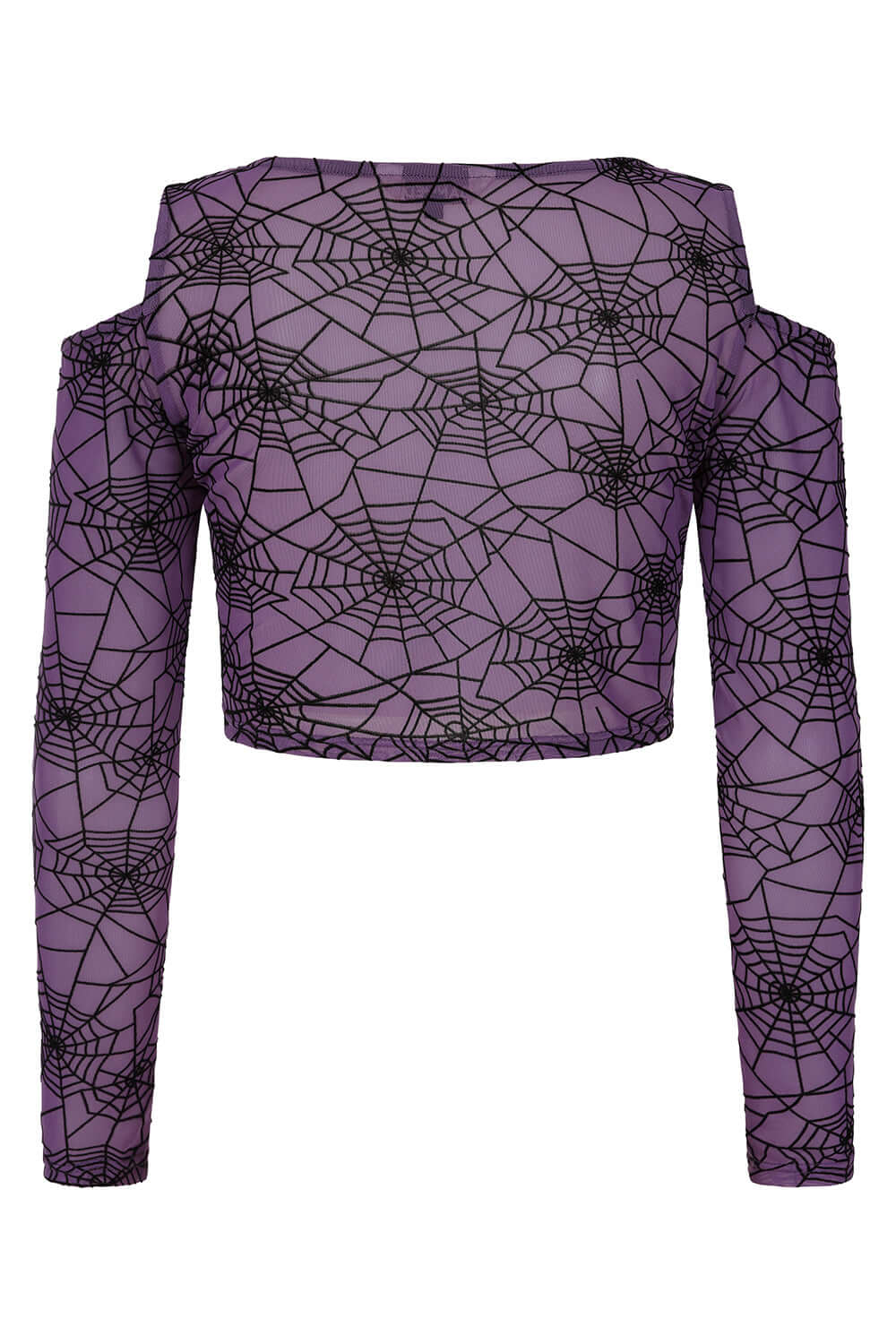 Banned Apparel Seraphina Mesh Top Purple