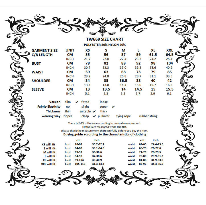 Black Floral Lace High-Neck Gothic Shoulder-Mantle Corset Top